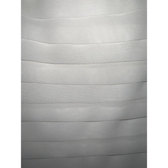 Chicos Womens Off White Sleeveless Tank Top Size 1 - Picture 3 of 4